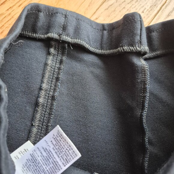 Banana Republic Large Navy High-Rise Wide-Leg Cropped Everywhere Ponte Pant - Picture 10 of 15